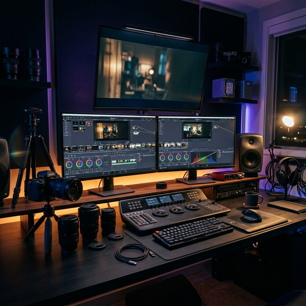 Creative editing workspace